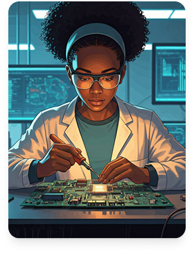 Student coding